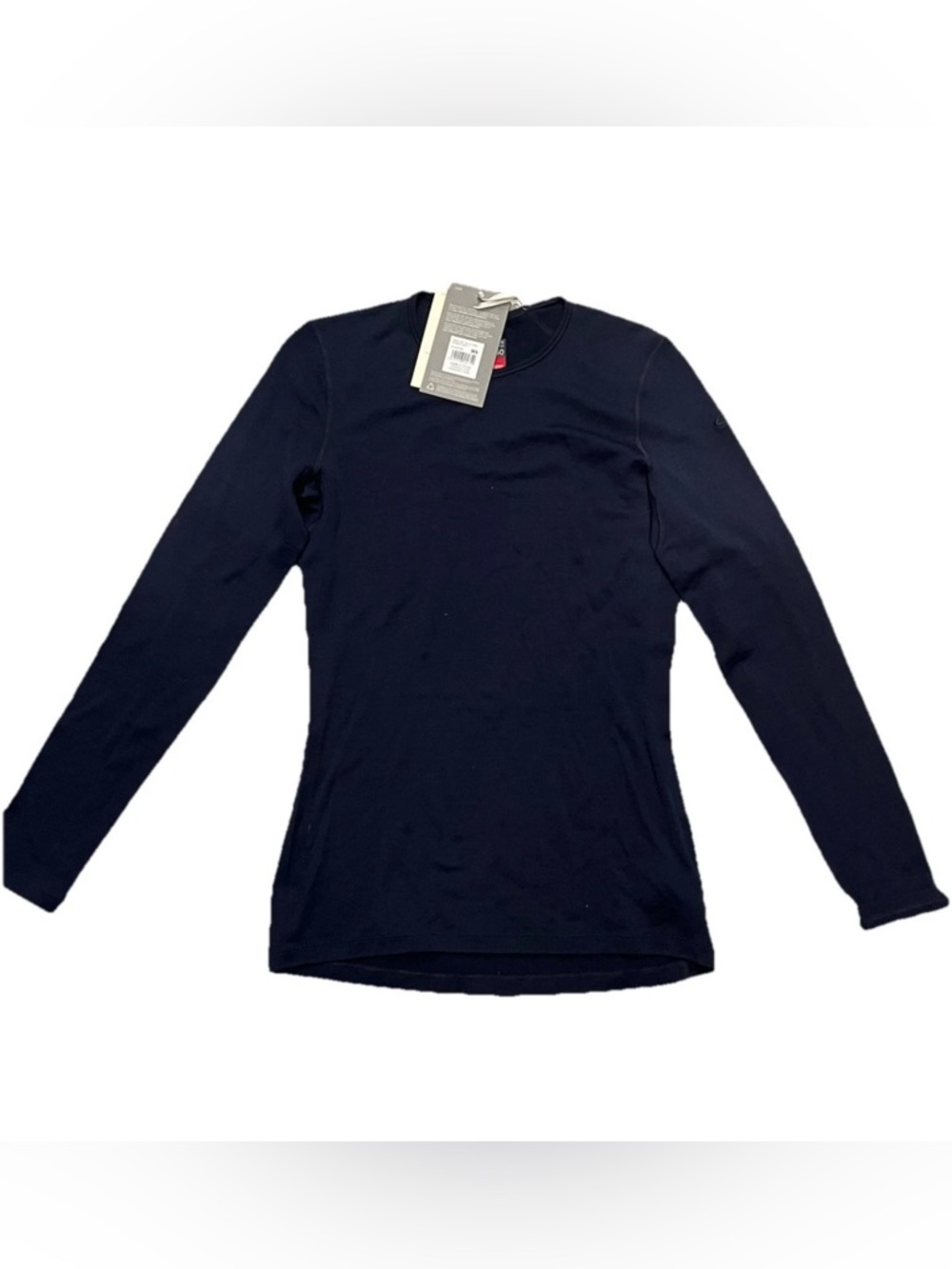 New Icebreaker 260 Tech Merino Baselayer Long Sleeve Crewe Women's Top Sz S